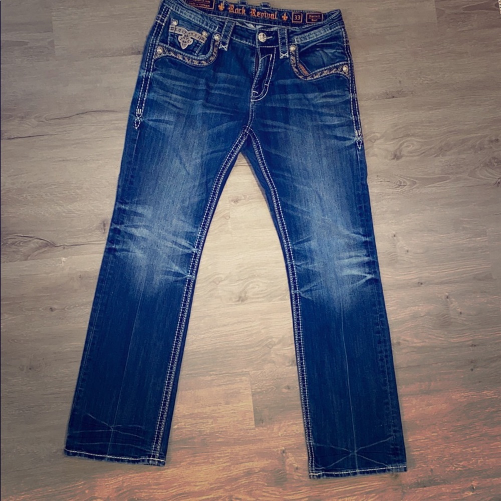 Men’s Rock Revival Jeans